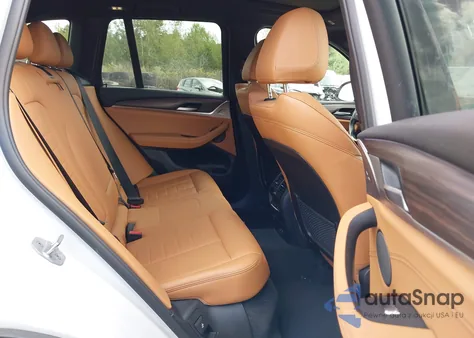 2021 BMW X3 xDrive30I z USA, uszkodzony, nr VIN 5UXTY5C06M9F81764